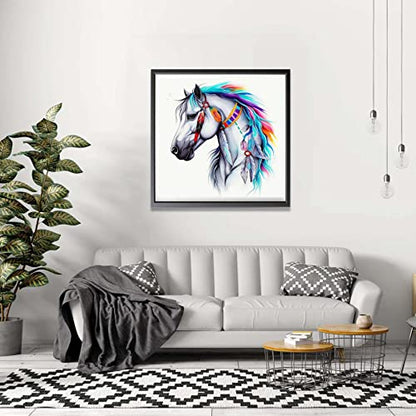 White Horse | Diamond Painting