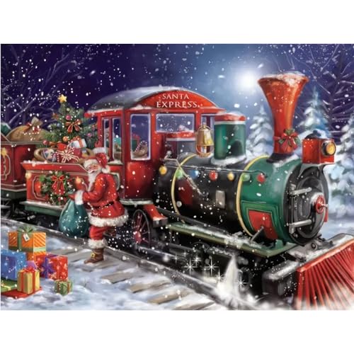 Train Christmas | Diamond Painting