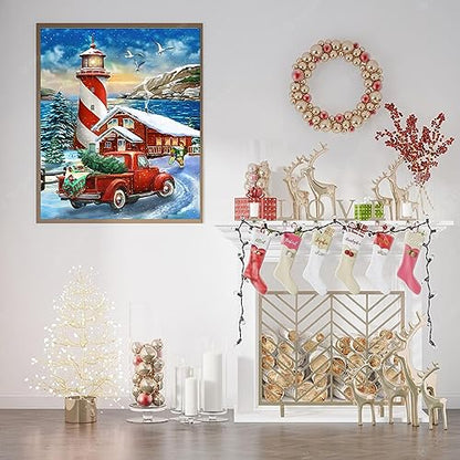 Christmas Car | Diamond Painting
