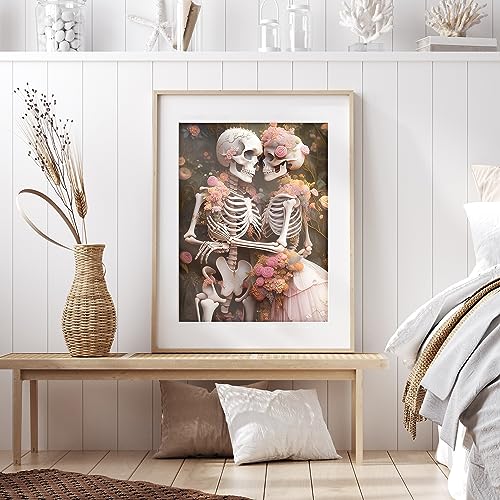 Halloween Skull Couple | Diamond Painting