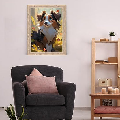 Dog Australian Shepherd | Diamond Painting