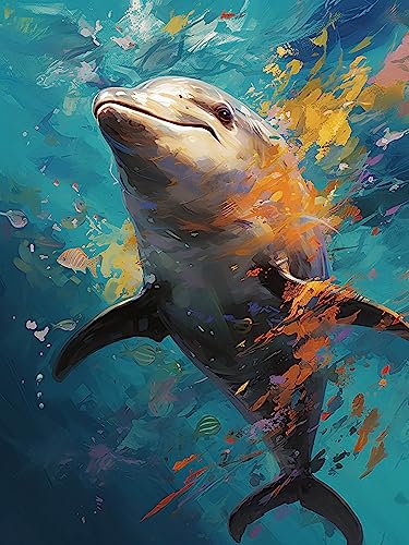 Dolphin | Diamond Painting