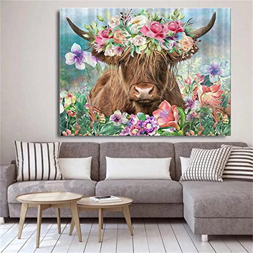 Highland Cow | Diamond Painting