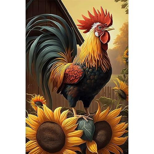 Rooster Chicken | Diamond Painting