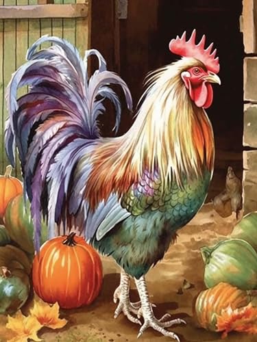 Rooster Chicken | Diamond Painting