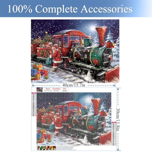 Train Christmas | Diamond Painting