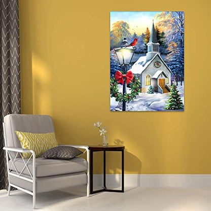 Snow House | Diamond Painting