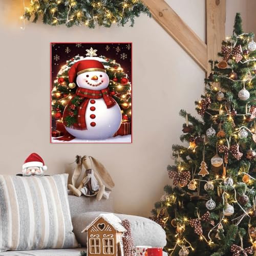 Snowman Christmas | Diamond Painting