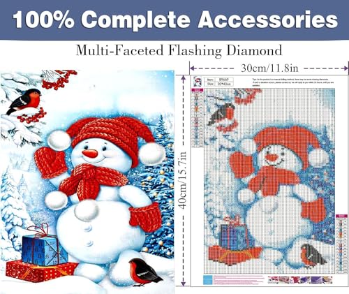 Snowman Christmas | Diamond Painting
