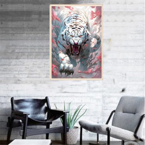 White Tiger | Diamond Painting