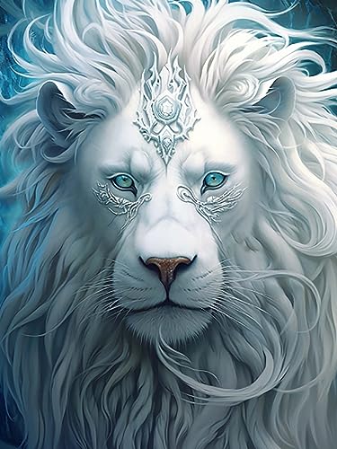 White Lion | Diamond Painting