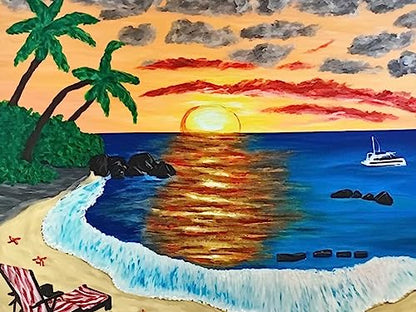 Beach | Diamond Painting