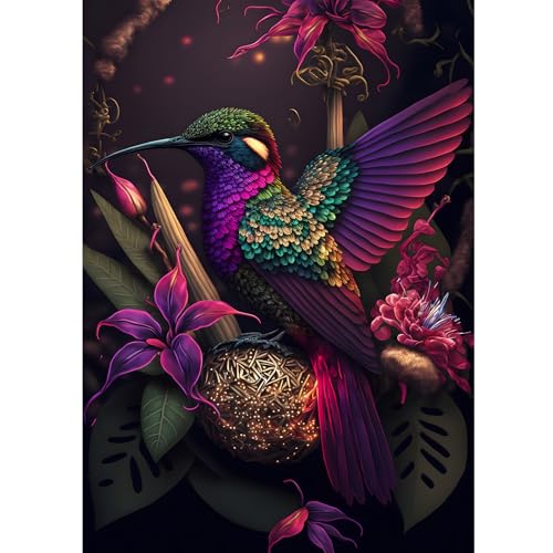 Bird Flower | Diamond Painting