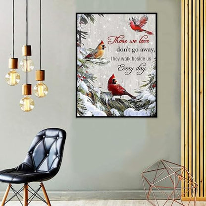 Cardinal Birds Christmas | Diamond Painting
