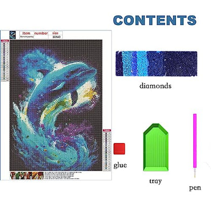 Dolphin | Diamond Painting