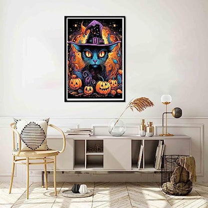 Midnight Cat | Diamond Painting