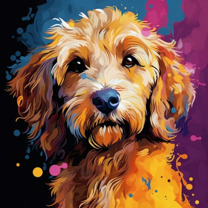Goldendoodle Dog | Diamond Painting
