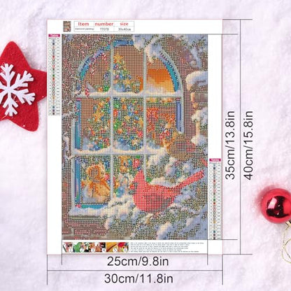 Christmas Flower | Diamond Painting