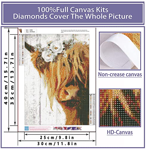 Highland Cow | Diamond Painting