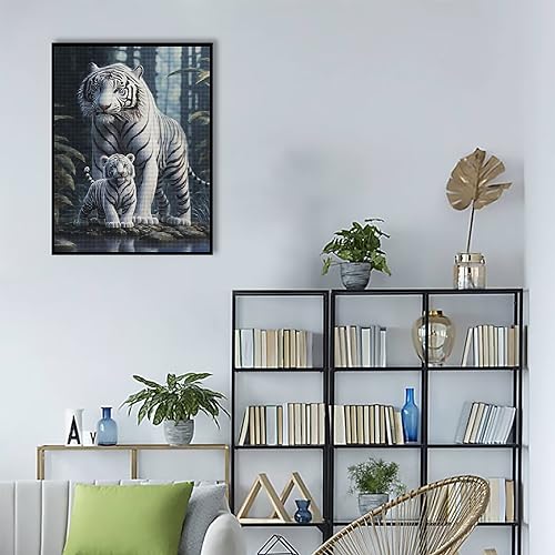 White Tiger | Diamond Painting