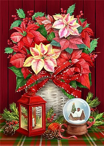 Christmas Flower | Diamond Painting