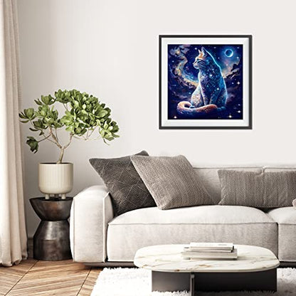 Midnight Cat | Diamond Painting