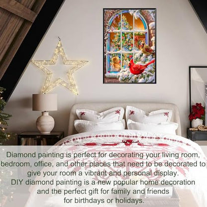 Christmas Flower | Diamond Painting