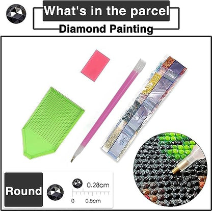 Pumpkin House Halloween | Diamond Painting