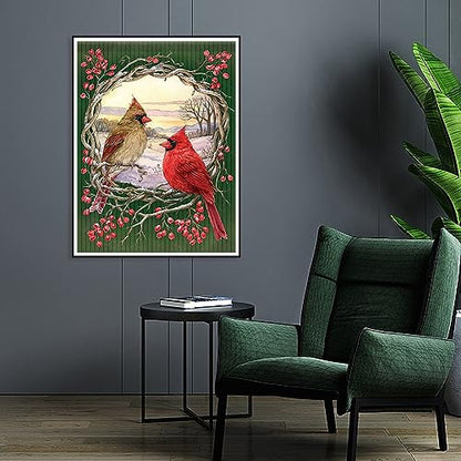 Cardinal Bird | Diamond Painting