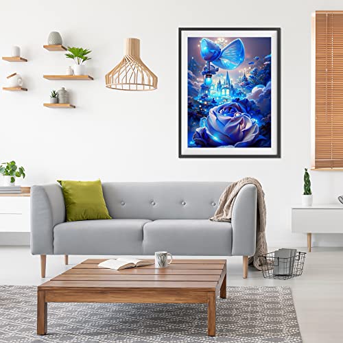 Magic Blue Flower | Diamond Painting