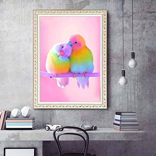 Love Birds Parrot | Diamond Painting