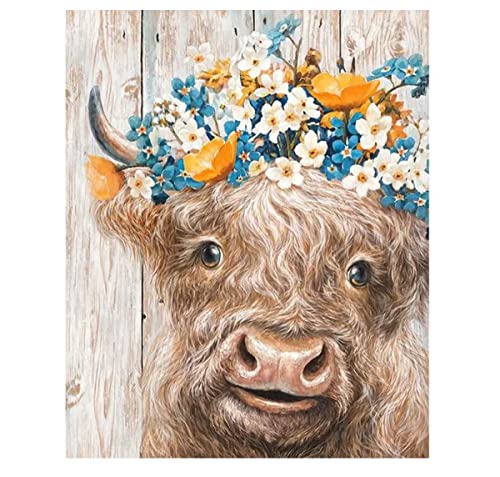 Highland Cow | Diamond Painting