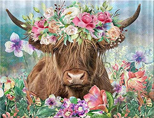 Highland Cow | Diamond Painting