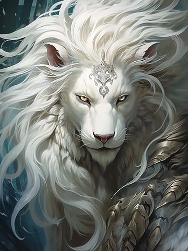 White Lion | Diamond Painting