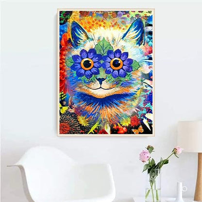 Colorful Cat | Diamond Painting