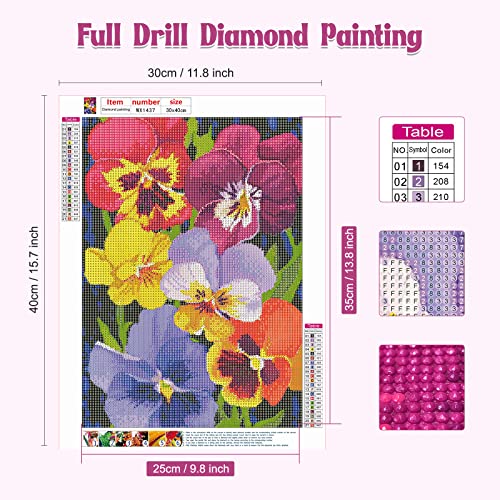 Colorful Flower | Diamond Painting