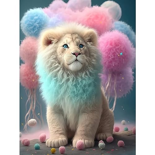 White Lion | Diamond Painting