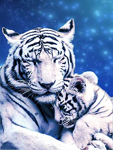 White Tiger | Diamond Painting