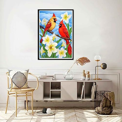 Cardinal Bird | Diamond Painting