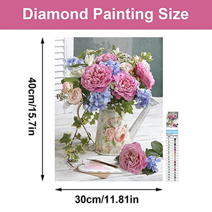 Vase Flower | Diamond Painting