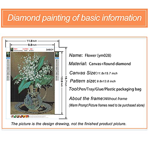 Flower Vase | Diamond Painting