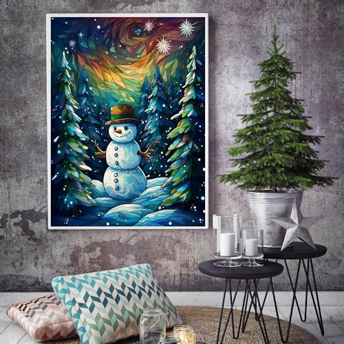 Snowman | Diamond Painting