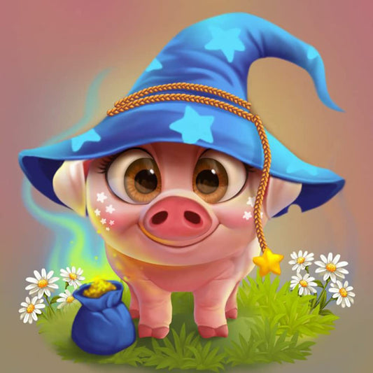 Pig | Diamond Painting