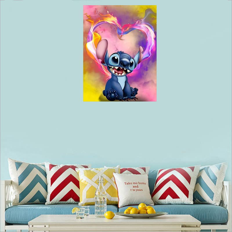 Stitch Fell In Love With | Diamond Painting