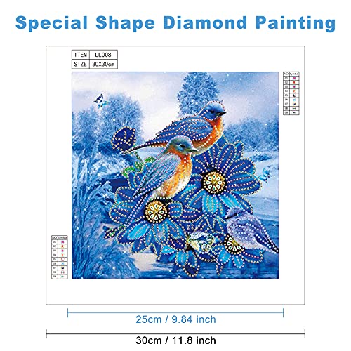 Blue Bird | Diamond Painting