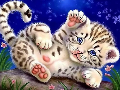 Snow Leopard | Diamond Painting