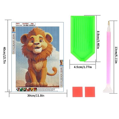 Lion | Diamond Painting