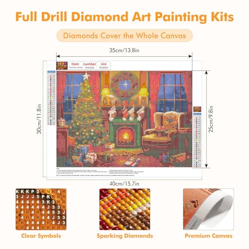 Christmas Home | Diamond Painting