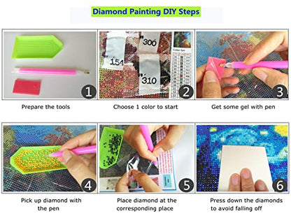 White Horse | Diamond Painting