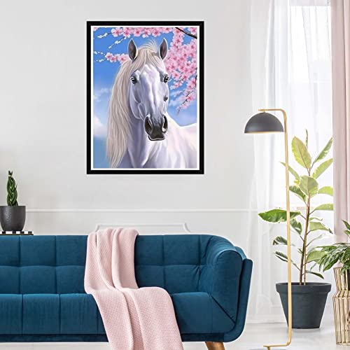 White Horse | Diamond Painting